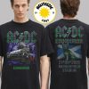 AC DC PWR Up Tour 2025 Concert Poster For Edinburgh Scotland At Murrayfield Stadium On August 21th 2025 Unisex T-Shirt