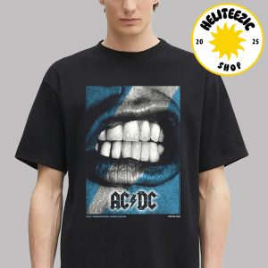AC DC PWR Up Tour 2025 Concert Poster For Edinburgh Scotland At Murrayfield Stadium On August 21th 2025 Unisex T-Shirt
