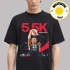Nike X Ja Morant Memphis Grizzlies NBA Photo Face And Signature Logo Two Sided Unisex T-Shirt