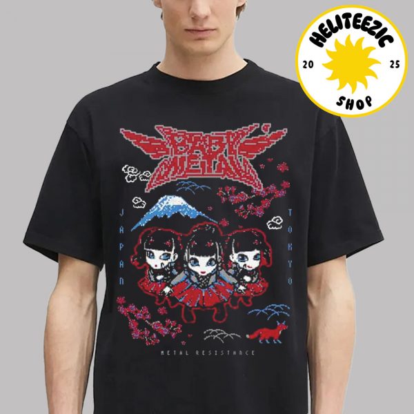 Babymetal Pixel Tokyo Japan Metal Resistahce Unisex T-Shirt