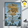 The Offspring Event Poster In Dallas Texas At Dos Equis Pavilion On August 22nd 2025 Home Decor Poster Canvas
