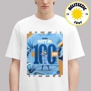 Bobby Witt Jr Kansas City Royals Reach 100 HR MLB 2025 Classic T-Shirt
