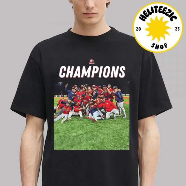 Congrats Regina Red Sox Are 2025 WCBL Champions Unisex T-Shirt