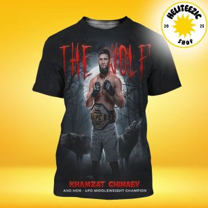 Congrats The Wolf Khamzat Chimaev And New UFC Middleweight Champion 2025 All Over Print Shirt
