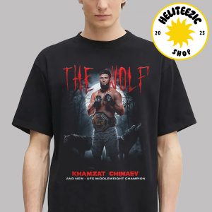 Congrats The Wolf Khamzat Chimaev And New UFC Middleweight Champion 2025 Unisex T-Shirt