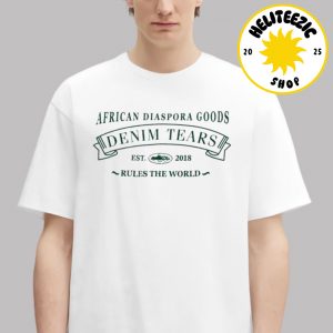 Corteiz X Denim Tears 2025 African Diaspora Goods Rules The World Unisex T-Shirt