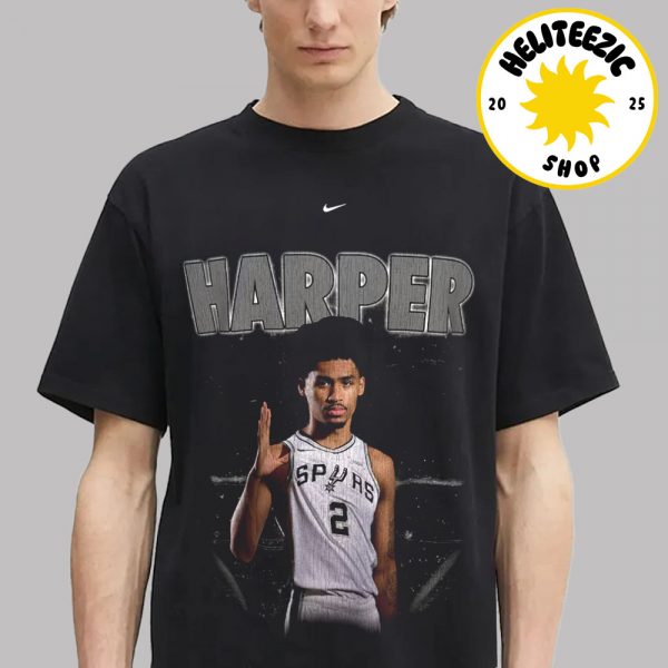Dylan Harper Nike San Antonio Spurs New Faces X New Places NBA Unisex T-Shirt