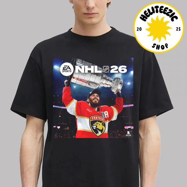 EA Sports NHL 26 Cover Matthew Tkachuk Florida Panthers Unisex T-Shirt