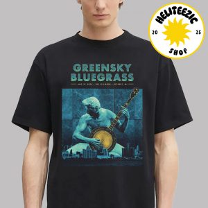 Greensky Bluegrass Event Poster In Detroit MI At The Fillmore On August 21 2025 Unisex T-Shirt