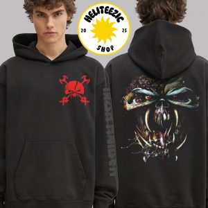 Iron Maiden 15 Anniversary Merch Tee The Final Frontier Unisex Pullover Hoodie