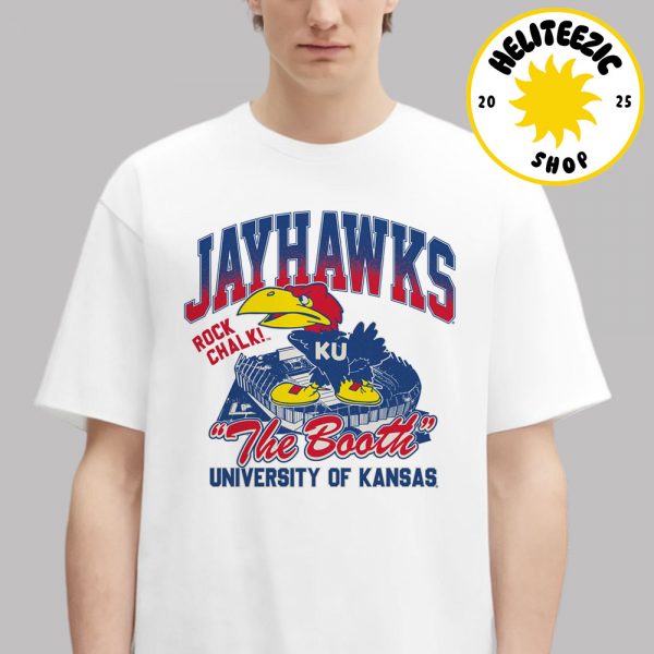 Kansas Jayhawks Limited Edition Tee Rock Chalk The Booth University Of Kansas Stadium Unisex T-Shirt