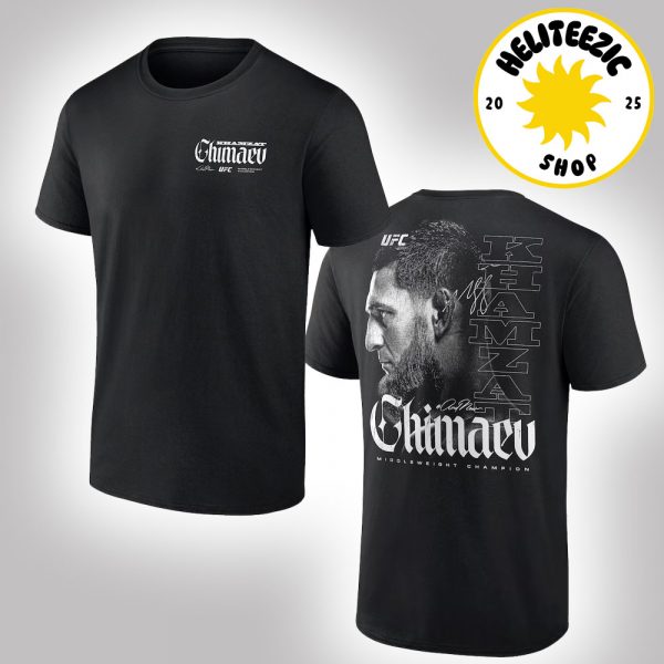 Khamzat Chimaev UFC 319 And New World Men’s Middleweight Champion Unisex T-Shirt