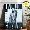 Congrats The Wolf Khamzat Chimaev And New UFC Middleweight Champion 2025 Home Decor Poster Canvas