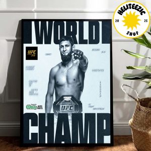 Khamzat Chimaev UFC 319 Are UFC The New Middleweight Champion 2025 Home Decor Poster Canvas