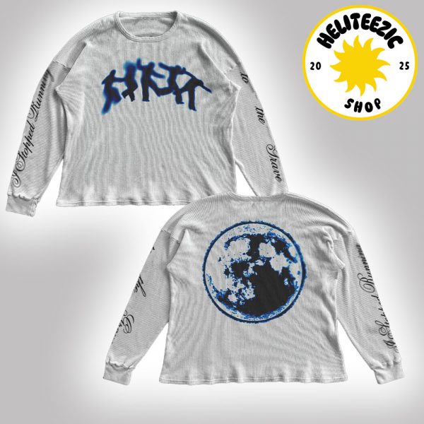 Kid Cudi Merch Grave Thermal Unisex Longsleeve