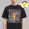 Mitchell And Ness Chicago Bulls Dennis Rodman Abstract Player NBA Unisex T-Shirt