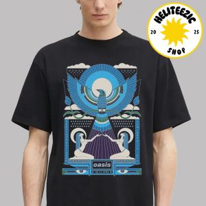 Oasis Event Poster At Roseland Ballroom In New York City NYC On October 11th 1995 Unisex T-Shirt