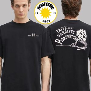 Pappy & Harriet’s Merch Tee Desertscape Pioneertown Alifornia Two Sided Unisexs T-Shirt