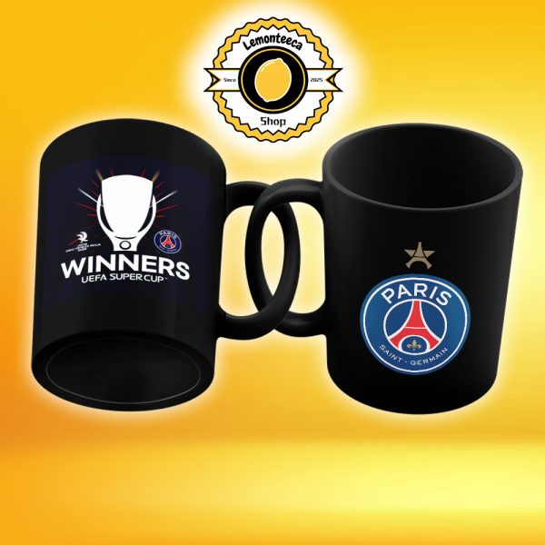 Paris Saint Germain PSG Are Super Cup Champions 2025 Ceramic Mug