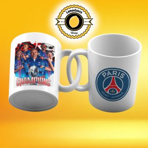 Paris Saint Germain PSG Are The UEFA Super Cup 2025 Champions Ceramic Mug