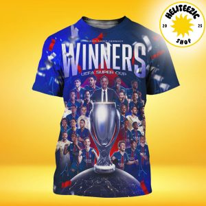 Paris Saint Germain PSG Are Winner UEFA Super Cup 2025 All Over Print Shirt