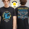 Portola Music Festival 2025 Merch Tee Crush The Rhythm Lineup In San Francisco CA At Pier 80 On September 20 And 21 2025 Two Sided Unisex T-Shirt