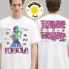 Portola Music Festival 2025 Merch Tee Party People Lineup In San Francisco CA At Pier 80 On September 20 And 21 2025 Two Sided Unisex T-Shirt