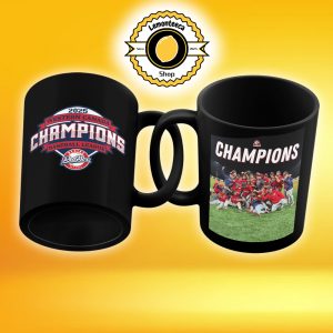 Regina Red Sox Limited Edition Tee 2025 WCBL Champions Ceramic Mug