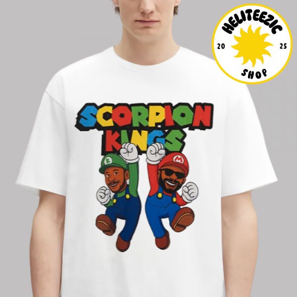 Scorpion King X Galxboy Bros The Mario Artwork Unisex T-Shirt