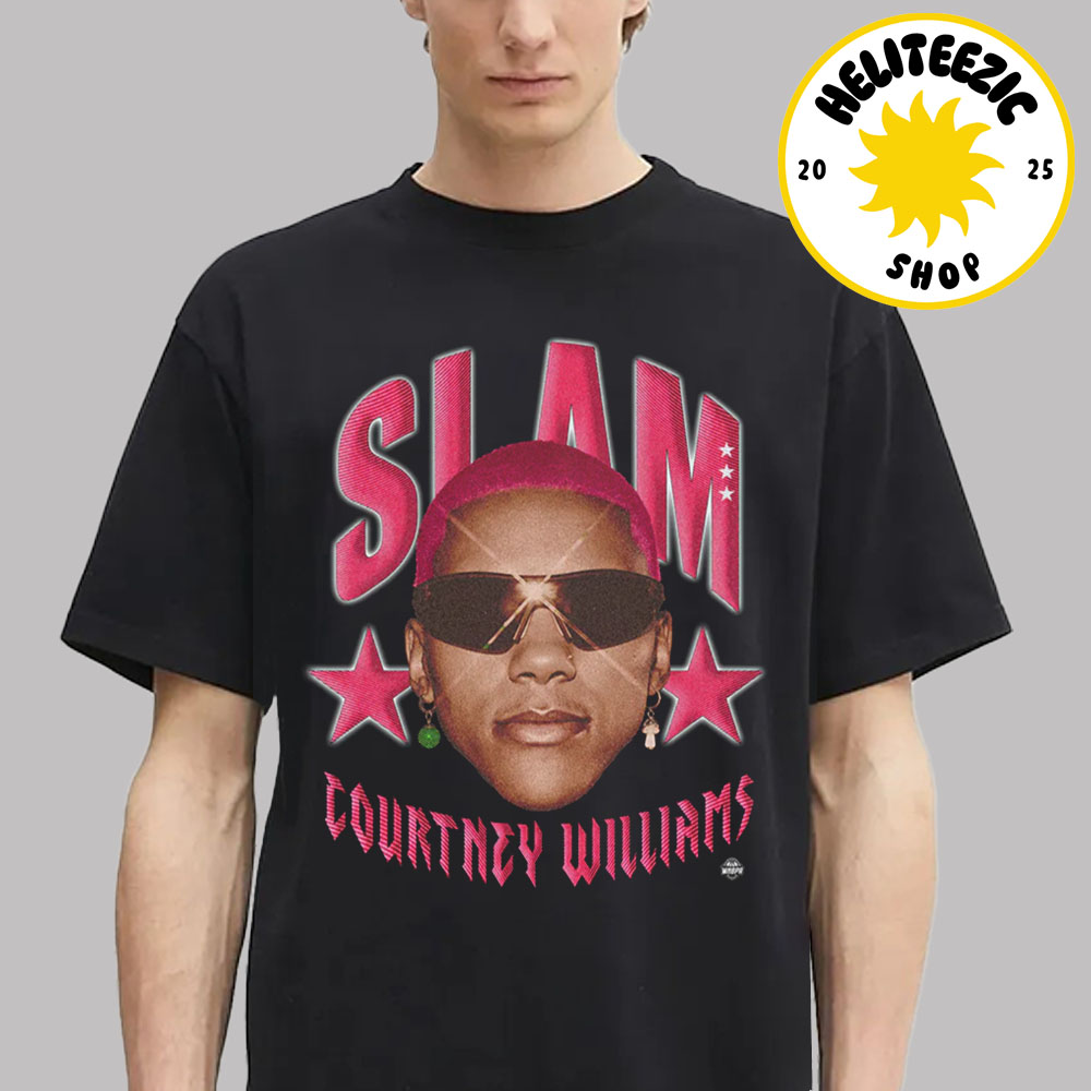 Slam 258 Cover Tee Courtney Williams Minnesota Twinz WNBA 2025 Unisex T-Shirt