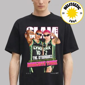Slam 258 Cover Tee The Studbudz Courtney Williams And Natisha Hiedeman Minnesota Twinz WNBA 2025 Unisex T-Shirt