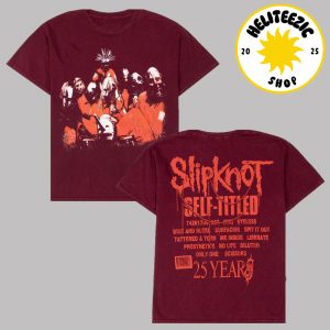 Slipknot Self Titled 25 Years Two Sided Unisex T-Shirt