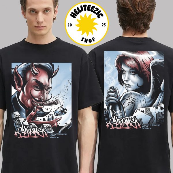 Sublime Event Poster Night 1 And 2 At Park MGM In Las Vegas NY On August 15 And 16 2025 Two Sided Unisex T-Shirt