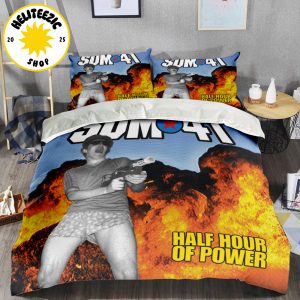Sum 41 Half Hour of Power Album Since 2000 Cover 2025 Bedding Set