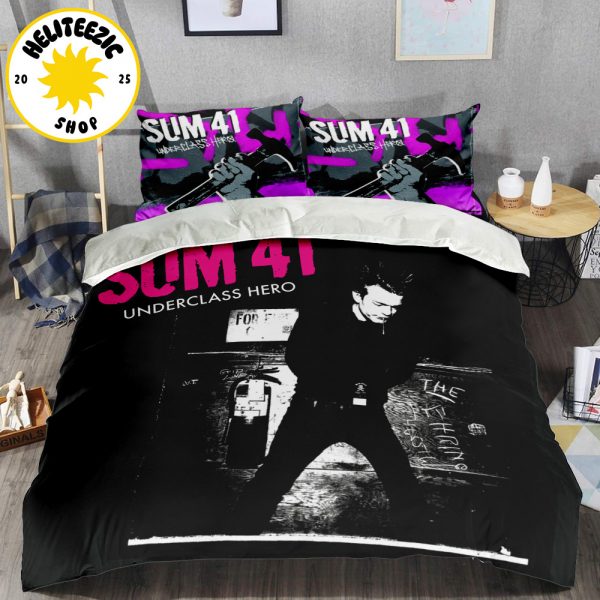 Sum 41 Underclass Hero Album Since 2007 Cover 2025 Bedding Set