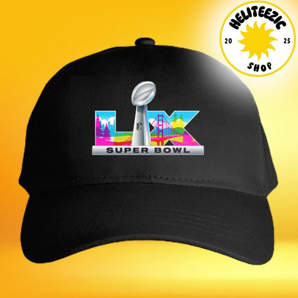 Super Bowl LX Logo NFL At Levi’s Stadium In Santa Clara California On February 8 2026 Classic Cap Hat Snapback