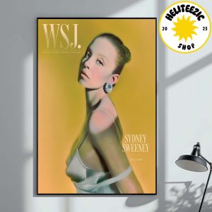 Sydney Sweeney Cover Of The Wall Street Journal Magazine 2025 Home Decor Poster Canvas