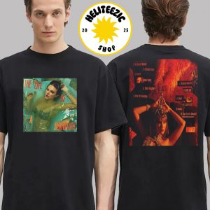 Taylor Swift Tracklist For The Life of a Showgirl Album 2025 Two Sided Unisex T-Shirt