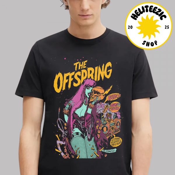 The Offspring Event Poster At Germana Insurance Amphitheater In Austin TX On August 24 2025 Unisex T-Shirt