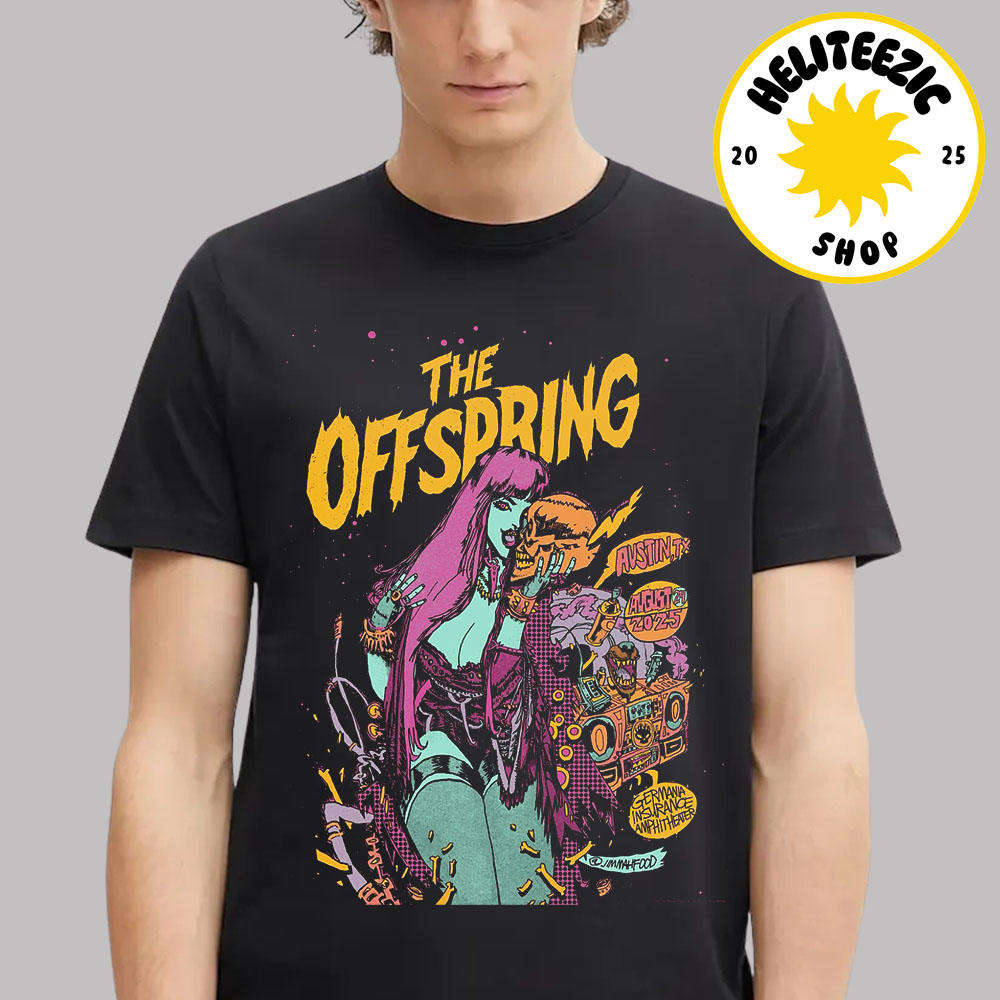 The Offspring Event Poster At Germana Insurance Amphitheater In Austin TX On August 24 2025 Unisex T-Shirt