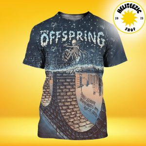 The Offspring Event Poster At Target Center In Minneapolis MN On August 15 2025 All Over Print Shirt