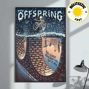 The Offspring Event Poster At Target Center In Minneapolis MN On August 15 2025 Home Decor Poster Canvas