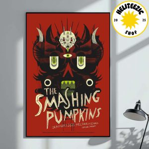 The Smashing Pumpkins Tonight Poster At Helsinki Kehall In Helsinki Finland On August 24 2025 Home Decor Poster Canvas