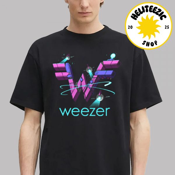 Weezer Summer 2025 Merch Tee Robotic Logo Unisex T-Shirt